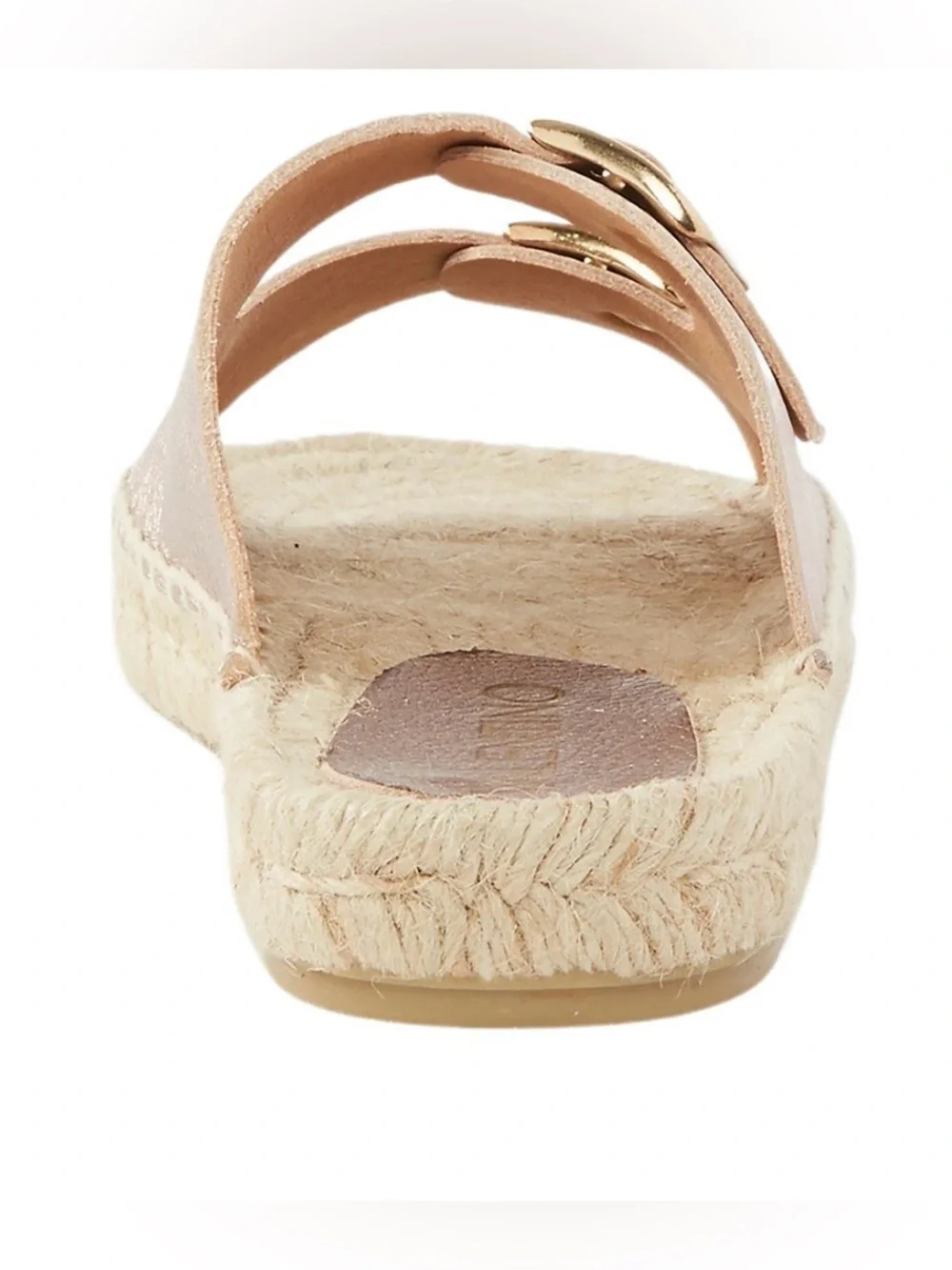 VALENTINO By MARIO VALENTINO Briseide Lux Espadrille Metallic Sandels. NWOT